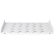1 HE perforierter Regalboden für Wand-Netzwerkschrank 600 mm tief - weiss