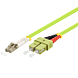 Glasfaserkabel LC-SC OM5 Duplex - 2 Meter