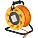 CAT 7 S/FTP Kabeltrommel mit CAT 6a Keystone Konnektor - RJ45 - 90 Meter