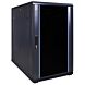 18 HE 19 Zoll Netzwerkschrank mit Glastür 600 x 1000 x 1000 mm (BxTxH)