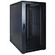 22 HE 19 Zoll Netzwerkschrank mit perforierter Tür 600 x 1000 x 1200 mm (BxTxH)