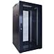 22 HE 19 Zoll Netzwerkschrank mit perforierter Tür 600 x 600 x 1200 mm (BxTxH)