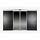 Datacenter-Schiebetüren, halbautomatische Bedienung 48HE
