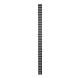 42 HE vertikale Kabelführungsleiste - 10 cm breit