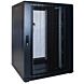 22 HE 19 Zoll Netzwerkschrank mit perforierter Tür 800 x 800 x 1200 mm (BxTxH)