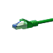 CAT6a Kabel LSOH S-FTP - 2 Meter - grün