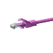 CAT5e Netzwerkkabel, U/UTP, 7,50 meter, Rosa, 100% Kupfer
