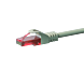 CAT6 Kabel U/UTP - 15 Meter - grau - 100% Kupfer