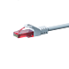CAT6 Kabel U/UTP - 3 Meter - weiß - 100% Kupfer