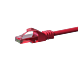 CAT6 Kabel U/UTP - 20 Meter - rot - 100% Kupfer