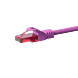 CAT6 Kabel U/UTP - 10 Meter - rosa - 100% Kupfer