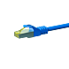 Cat7 Kabel S/FTP/PIMF - 0,25 Meter - blau