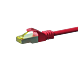 Cat7 Kabel S/FTP/PIMF - 30 Meter - rot