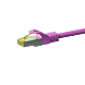 Cat7 Kabel S/FTP/PIMF - 1 Meter - rosa