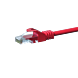 CAT5e Kabel U/UTP  - 10 Meter - rot - CCA