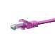 CAT5e Kabel U/UTP - 3 Meter - rosa - CCA