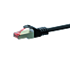 CAT6 Kabel LSOH S-FTP - 1 Meter - schwarz