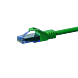 UTP CAT6a patchkabel 7,50m groen - 100% koper