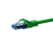 CAT6a Netzwerkkabel 100% Kupfer - U/UTP - 15 Meter - Grün