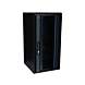 15 HE 10 Zoll Netzwerkschrank mit Glastür 370 x 450 x 752 mm (BxTxH)
