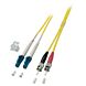 Glasfaserkabel LC-ST OS2 Duplex - 1 Meter