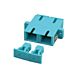 Multimode Kupplung SC-SC Duplex – türkis