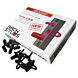 Rackstuds DUO Serie II – Schwarz – 20 Stück