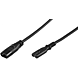 Stromkabel C7 und C8 - 2 Meter schwarz