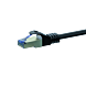 CAT6a Kabel LSOH S-FTP - 2 Meter - schwarz