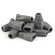 DANICOM RJ45 Kabeltülle Grau Groß - 10 Stück