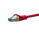 CAT6a Kabel LSOH S-FTP - 2 Meter - rot