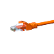 CAT5e Kabel U/UTP - 5 Meter - orange - CCA