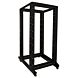 27 HE 19 Zoll Netzwerkregal auf Rollen - unmontiert 600 x 800 x 1400 mm (BxTxH) 