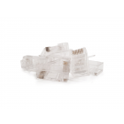 CAT5e Konnektor RJ45 – ungeschirmt – für Starrleiter und flexible Kabel - 10 Stück