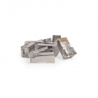 CAT6 Konnektor RJ45 - geschirmt - für flexible Kabel - 10 Stück