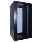 32 HE 19 Zoll Netzwerkschrank mit perforierter Tür 800 x 800 x 1600 mm (BxTxH) 