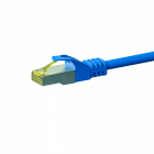 Cat7 Kabel S/FTP/PIMF - 0,25 Meter - blau