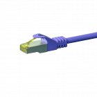 Cat7 Kabel S/FTP/PIMF - 0,25 Meter - lila