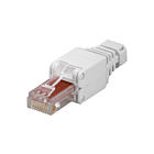 UTP CAT 6 - RJ45 Konnektor - Toolless - für flexible Kabel und Starrleiter