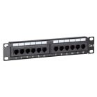 10 Zoll Patchfeld 12 Ports CAT 6 UTP