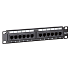 10 Zoll Patchfeld 12 Ports CAT 6 UTP
