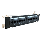 Wand-Patchfeld CAT 5e - 12-fach UTP
