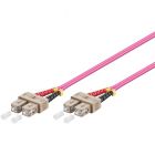 Glasfaserkabel SC-SC OM4 Duplex - 3 Meter