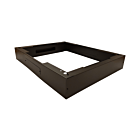 Fußleiste für 19 Zoll Netzwerkschränke - 600 x 600 x 150 mm (BxTxH)