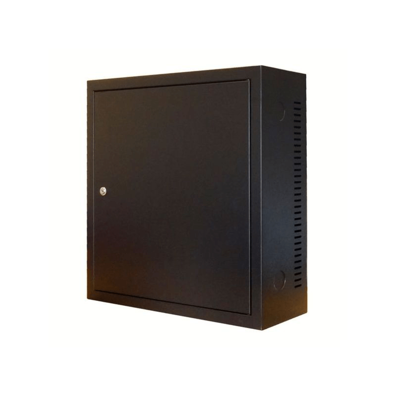 3U Wandschrank mit Metalltür 185mm tief
