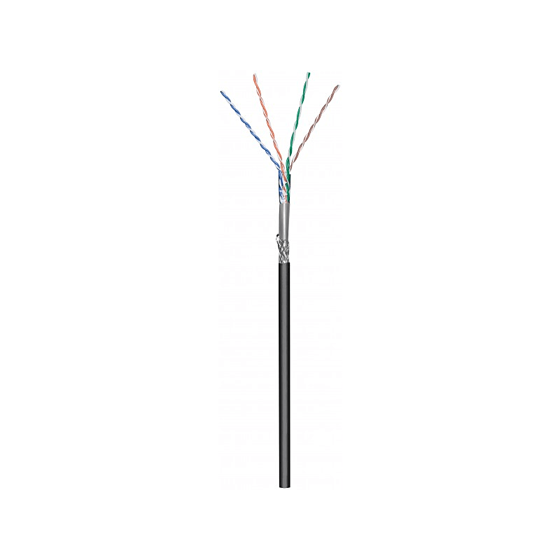 Outdoorkabel CAT6 SF/UTP - Flexibel CCA - 305 Meter