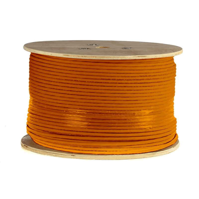 DANICOM CAT7 100% Kupfer Kabel S/FTP 500 Meter – Starrleiter - LSZH (Cca)