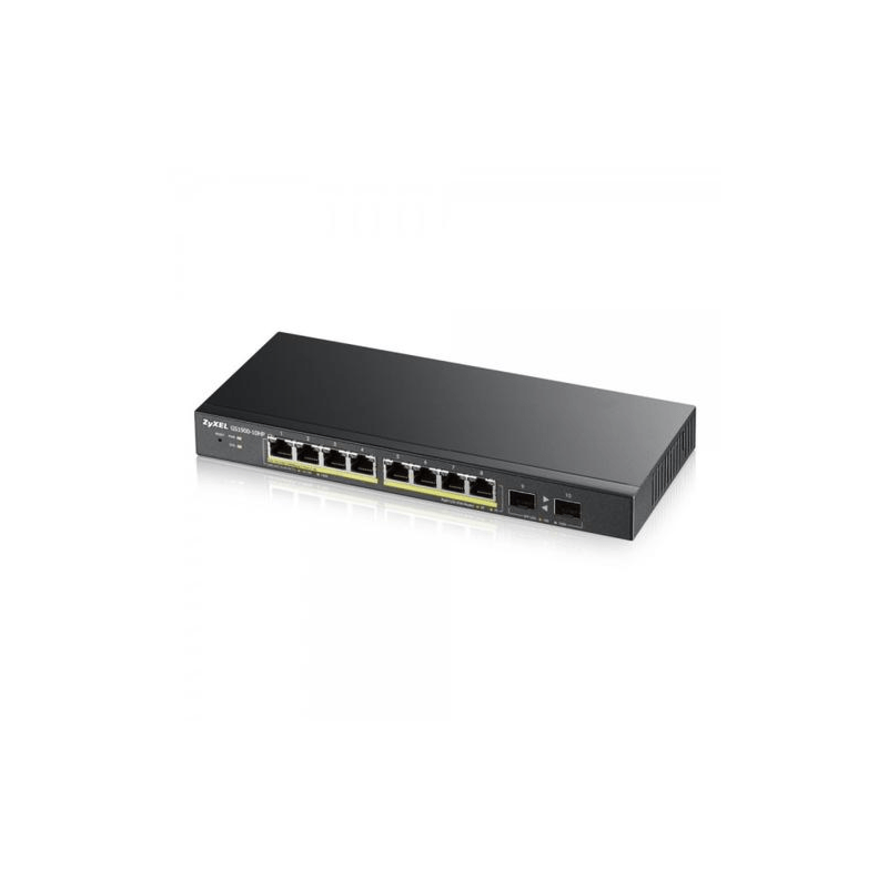 Zyxel Managed PoE+ Switch GS1900 - 8 Ports