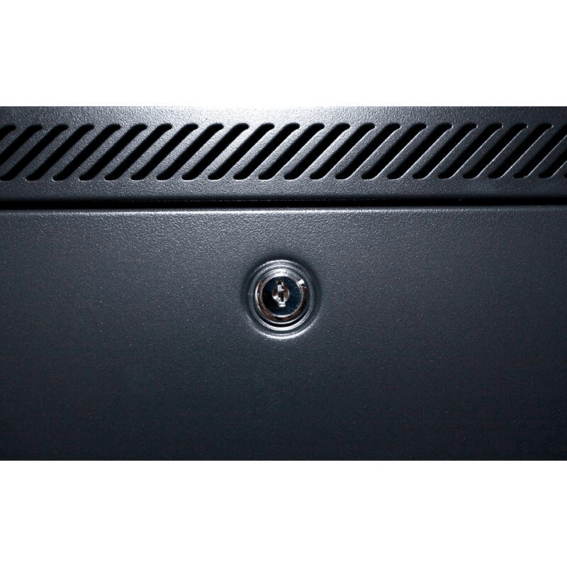 6 HE Netzwerkschrank, Wandschrank, mit Metalltür 600 x 600 x 367mm (BxTxH)