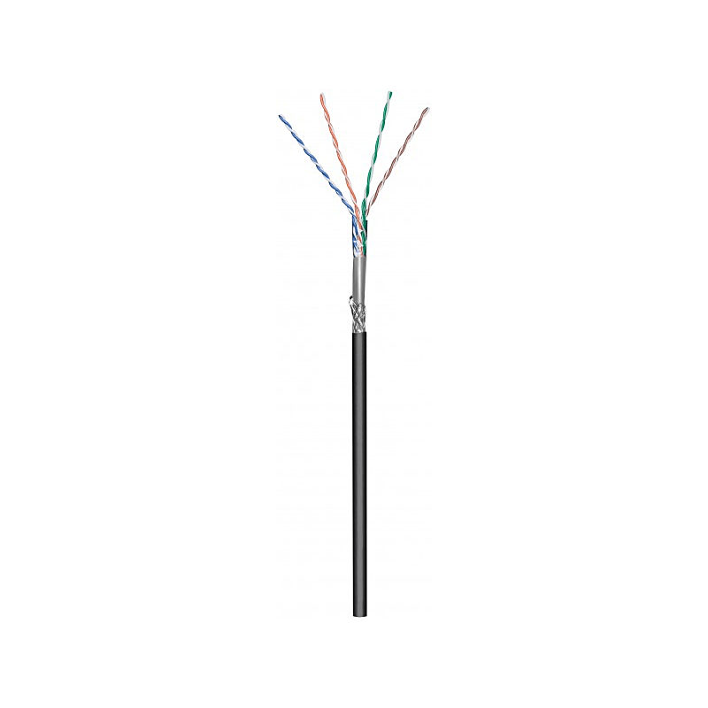 Outdoorkabel CAT6 SF/UTP - Starrleiter CCA - 100 Meter